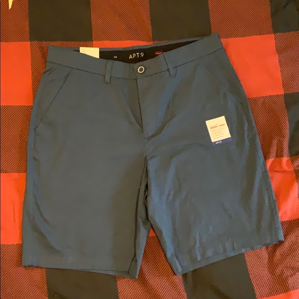 NWT Apt 9 flat front shorts